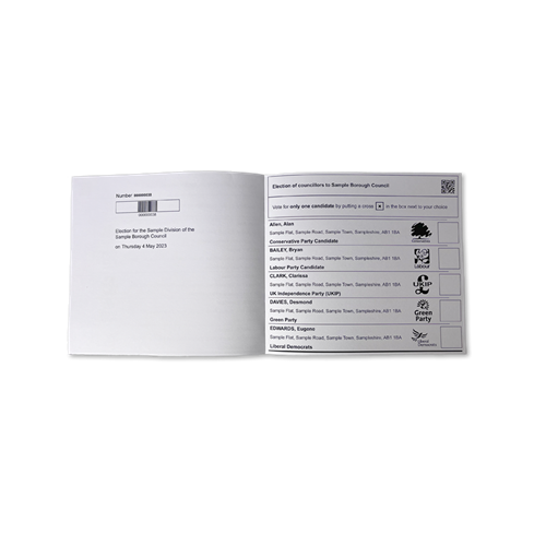 Picture of Ballot Papers